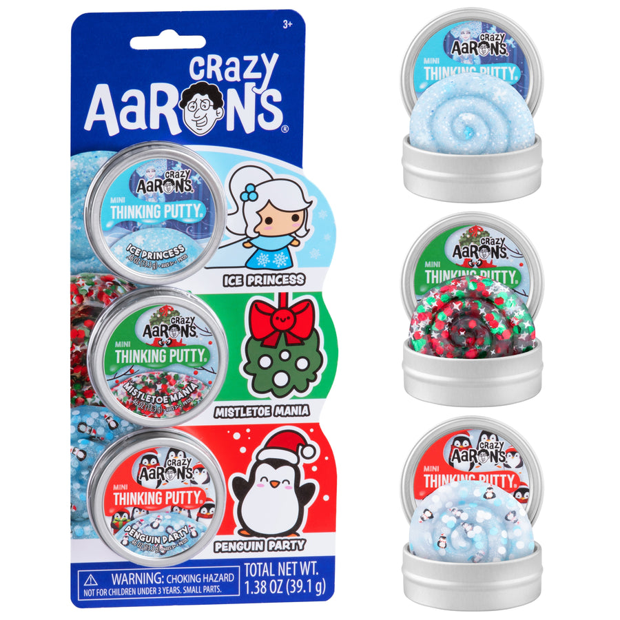 Christmas 2" Fidget Three Pack G8